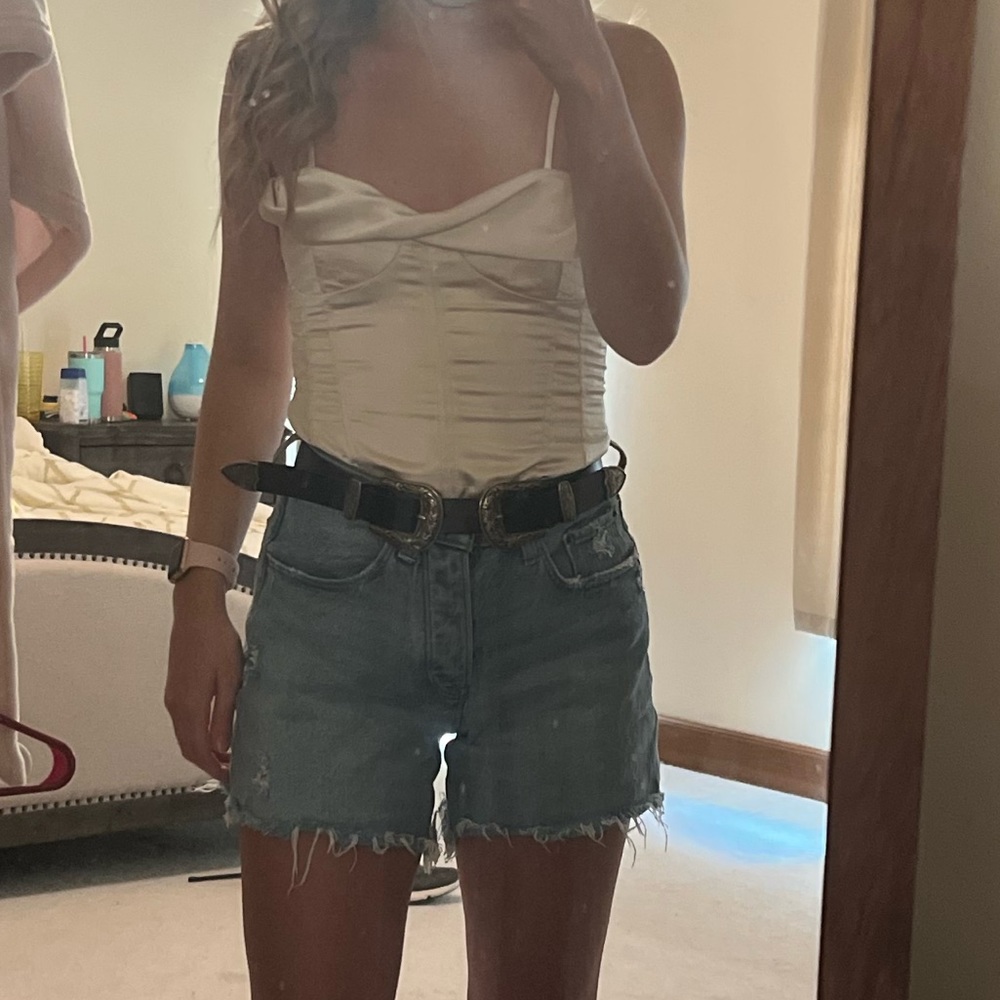 Zara Champagne Bodysuit